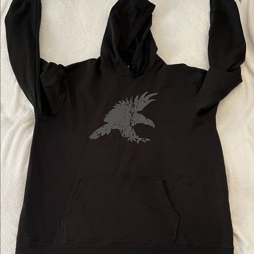 Eagle Black Hoodie Sweater (Men’s XL)